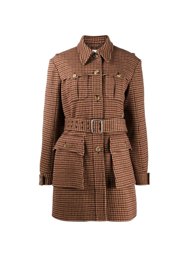 Check Belted Jacker