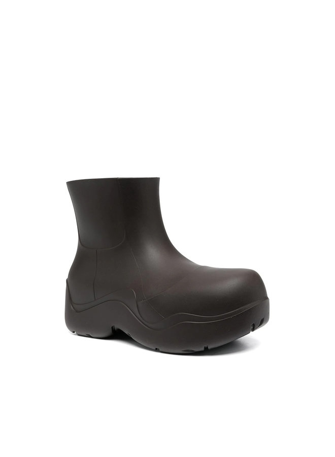 Puddle Boots in PVC in Fondente