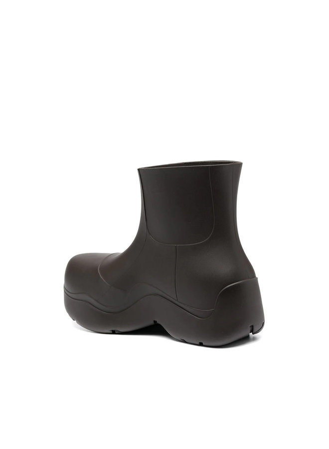 Puddle Boots in PVC in Fondente
