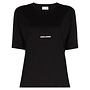 Logo T-shirt in Cotton in Black