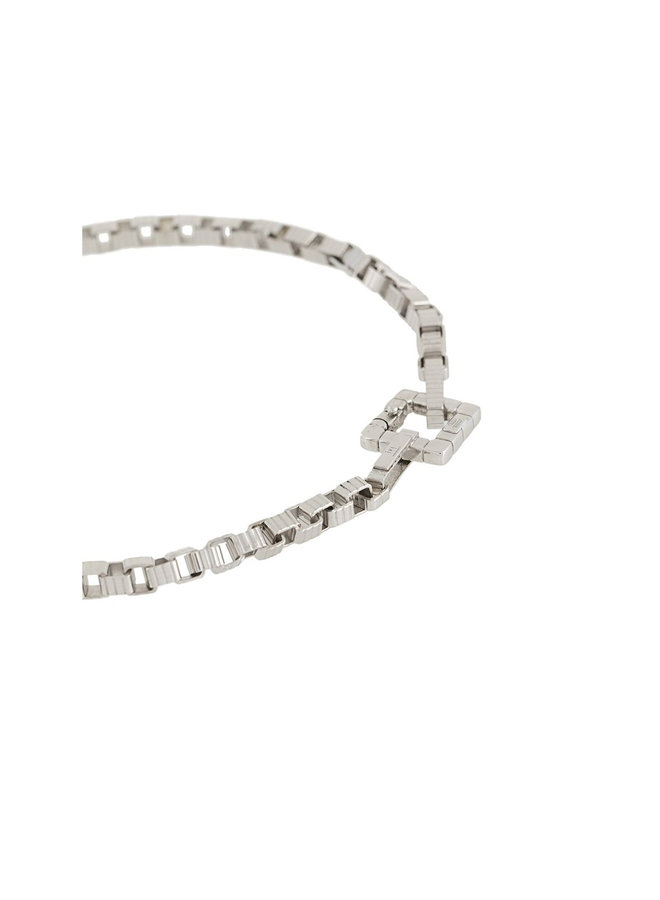 Signore Skinny Chain Bracelet in Silver