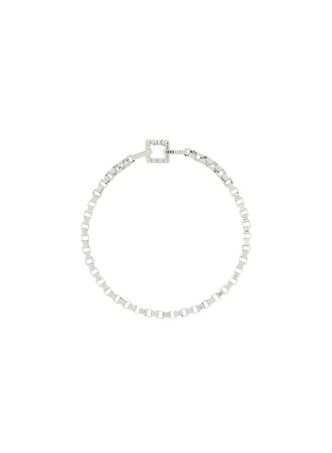 Signore Skinny Chain Bracelet in Silver