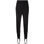 High Rise Leggings in Stretch Wool in Black