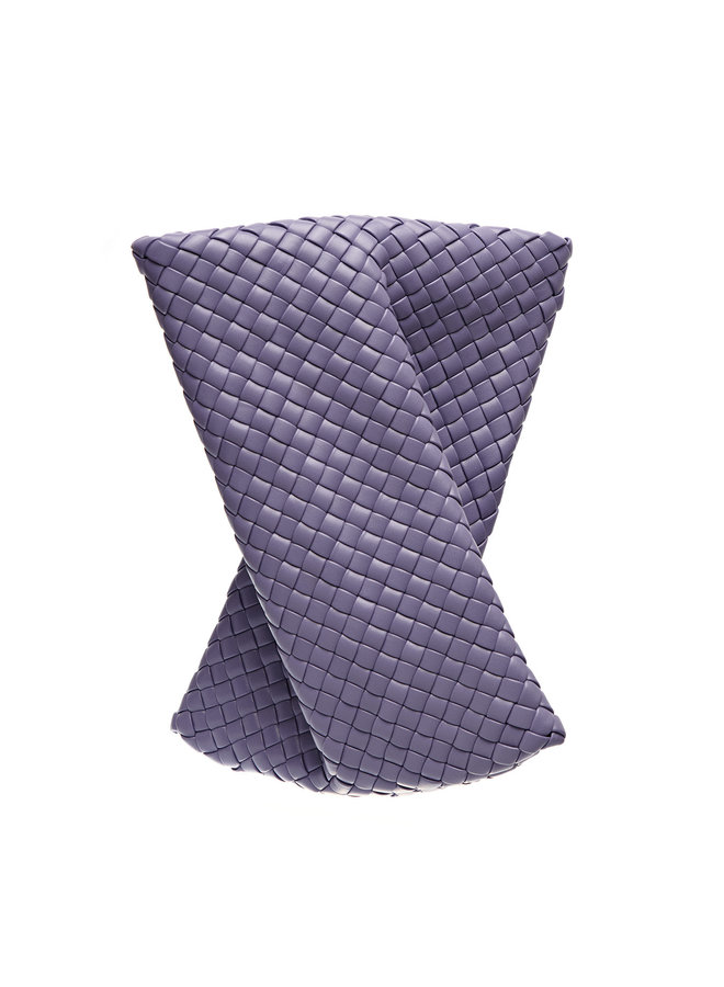 The Crisscross Intrecciato Clutch Bag