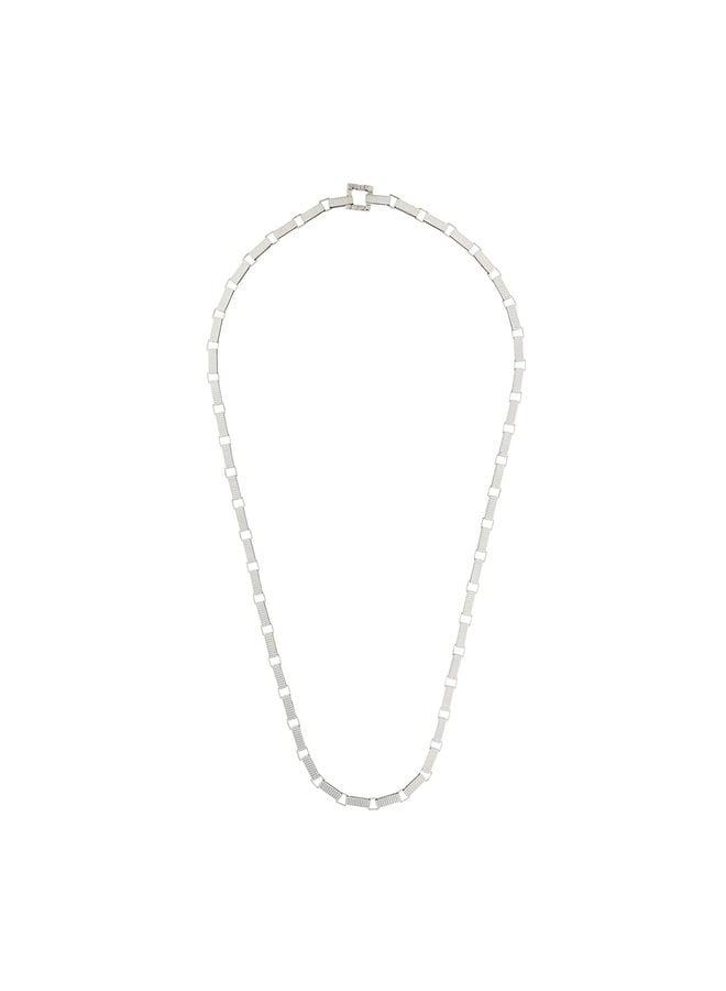Signora Chain Matinee Necklace in Silver