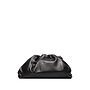 The Pouch Large Clutch Bag in Calfskin Napa Leather in Black