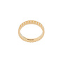 Single Skinny Slot Ring in Gold