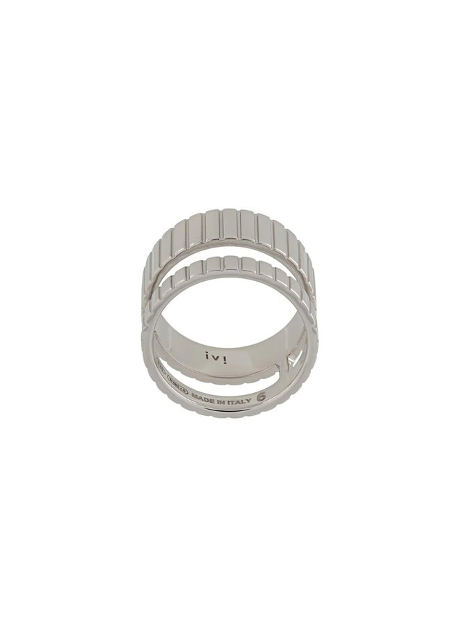 Slot Ring in Silver