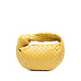 Mini Jodie Bag in Intrecciato Leather in Buttercup