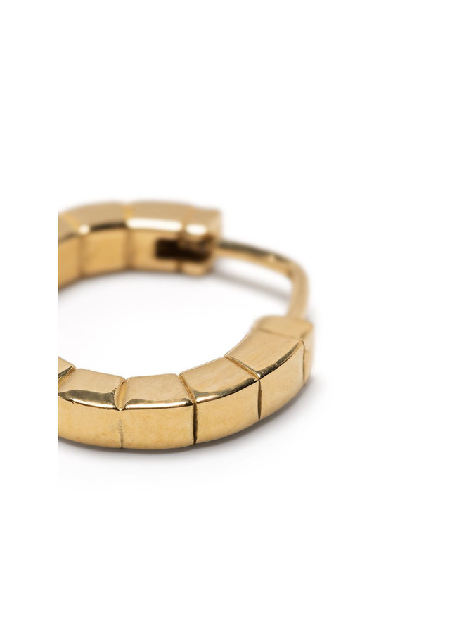 Small Signore Hoops in Gold