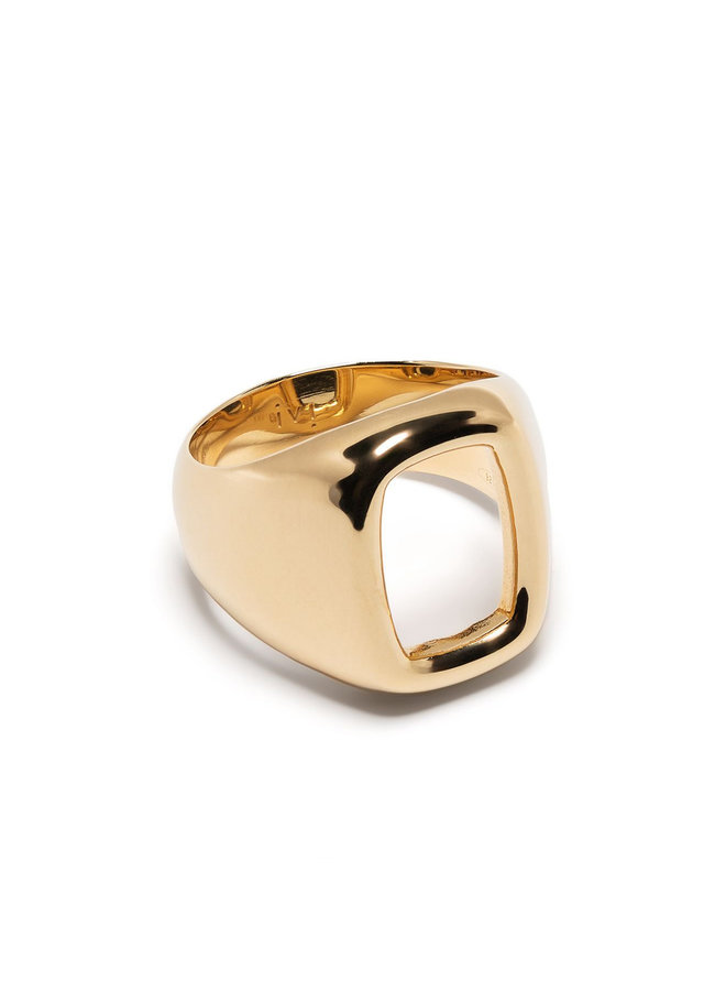 Small Toy Signet Ring in Gold