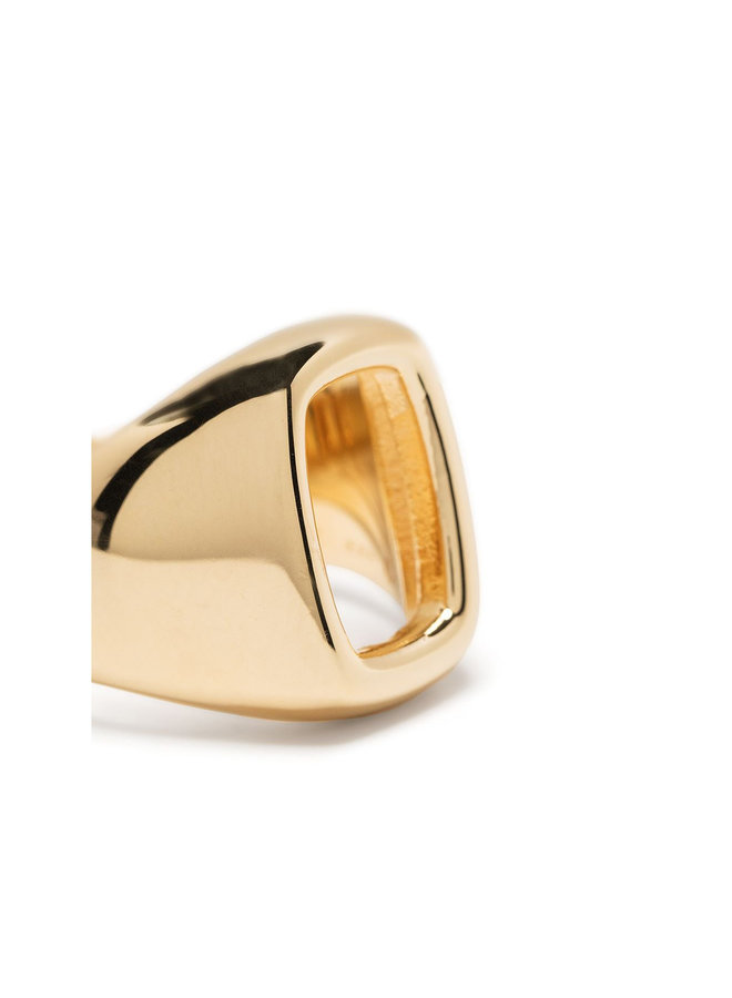 Small Toy Signet Ring in Gold