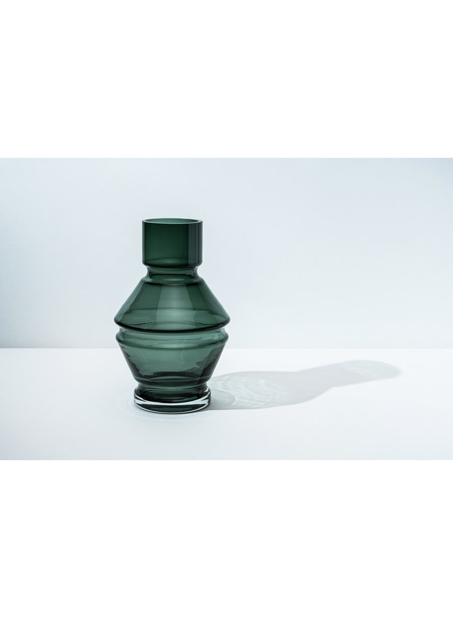 Nicholai Wiig-Hansen Relæ  Large Glass Vase in Cool Grey