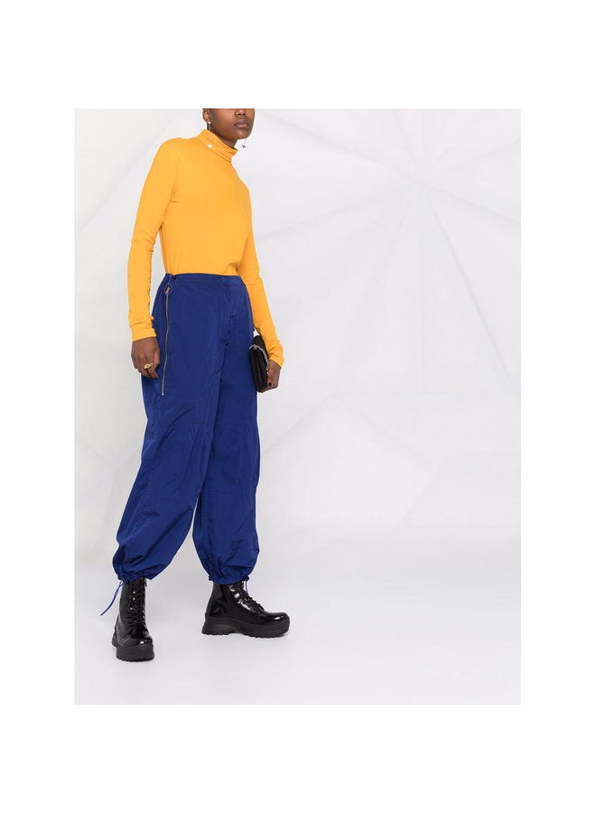 High Waisted Oversized Pants in Royal Blue