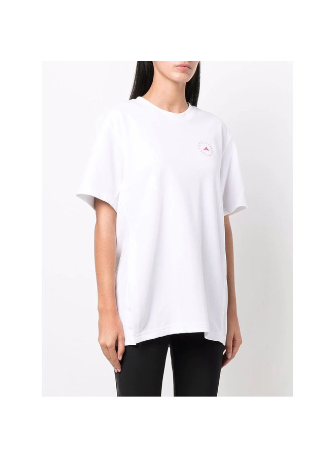 Short Sleeve Logo T-Shirt in White