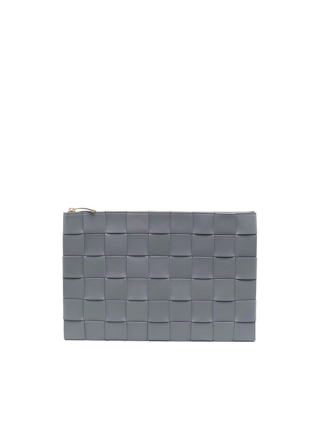 large zip clutch
