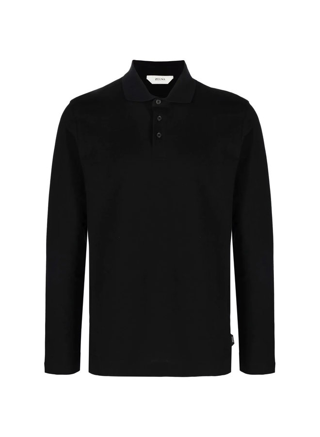 blue polo hoodie