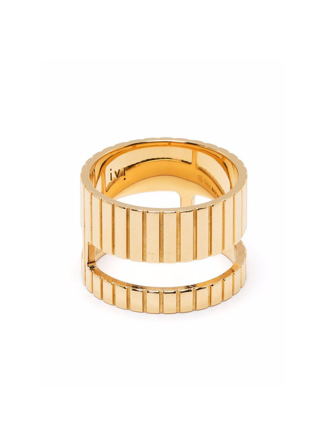 Slot Ring in Gold