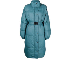 teal parka