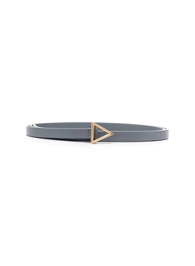 Triangle Buckle Belt in Thunder/Gold
