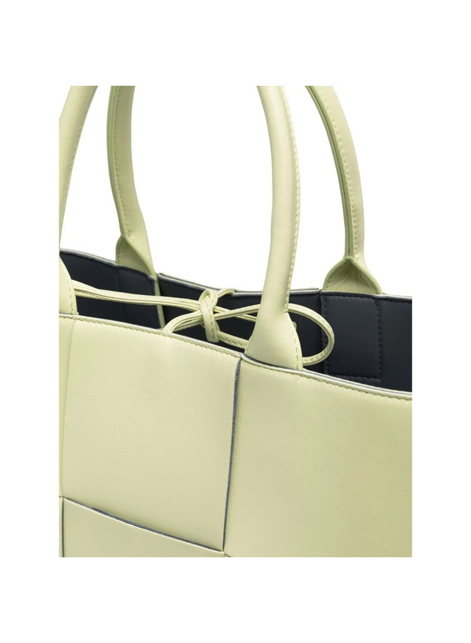 Arco Tote Bag in Light Yellow/Gold