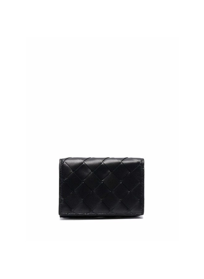 Small Tri-fold Wallet in Black