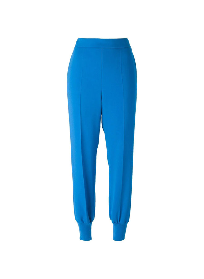 Julia Knitted Jogging Pants in Blue
