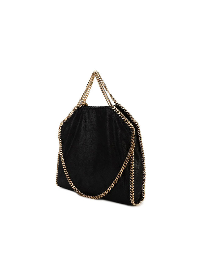 3Chain Falabella Shoulder Bag in Black/Gold