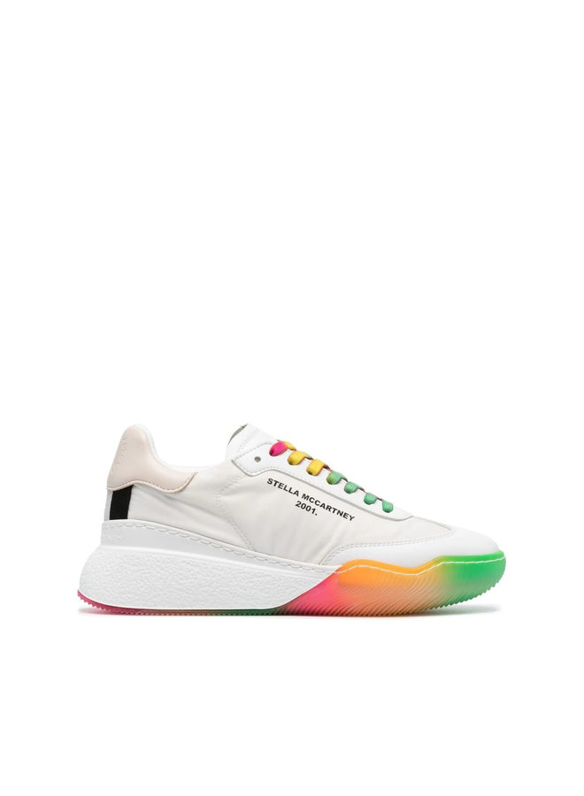 Loop Low Top Sneakers in White/,Multi