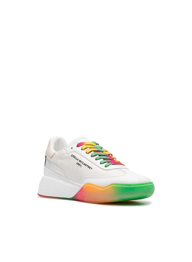 Loop Low Top Sneakers in White/,Multi