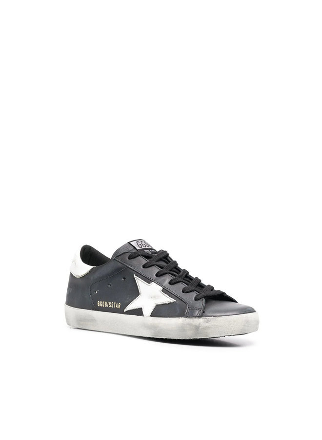 Superstar Low Top Sneakers in Black