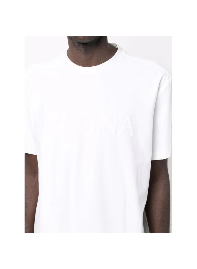 Crew Neck T-shirt in White