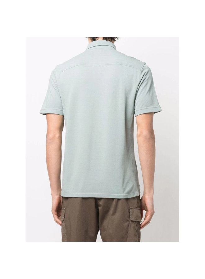 Short Sleeve Polo T-Shirts in Light Green