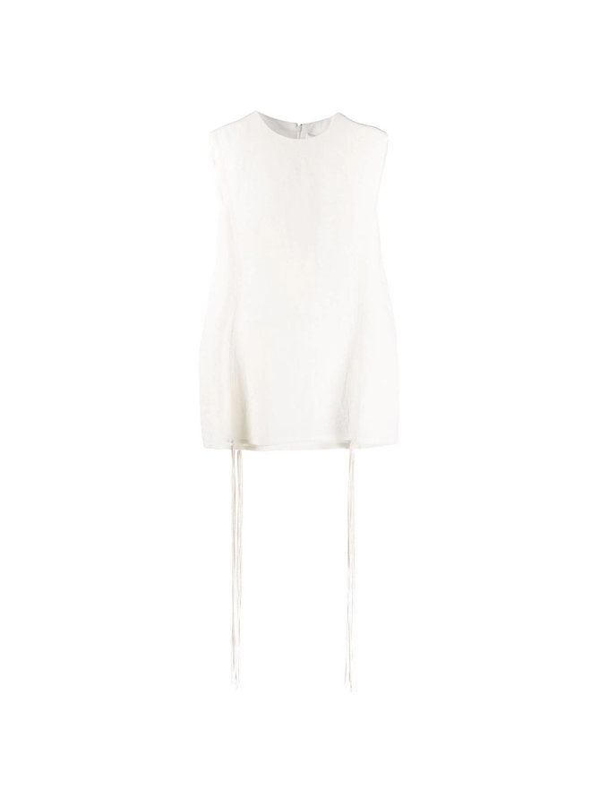 Sleeveless Top in White