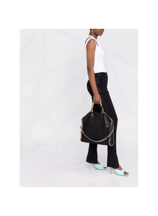 3 Chain Falabella Shoulder Bag in Black