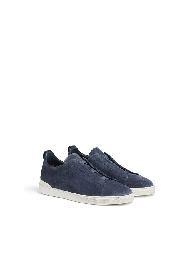 Couture XXX  Triple Stitch Sneakers in Blue