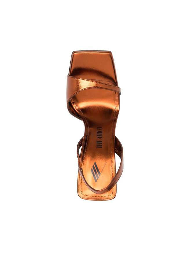 High Heel Sandals in Copper