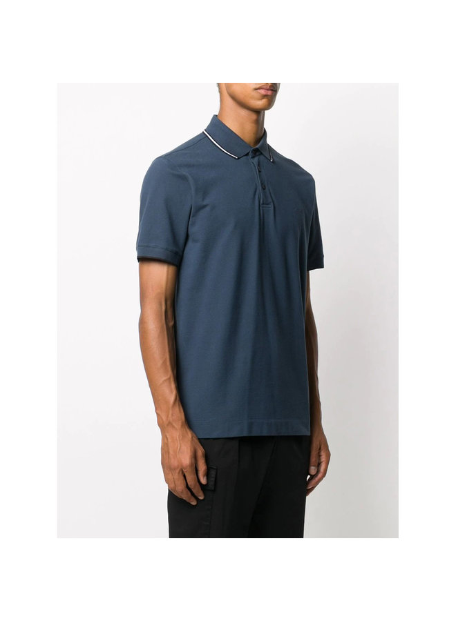 Short Sleeve Polo T-Shirts in Blue