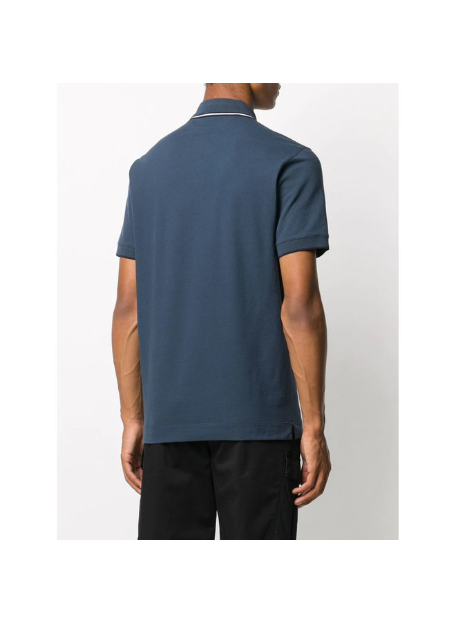 Short Sleeve Polo T-Shirts in Blue