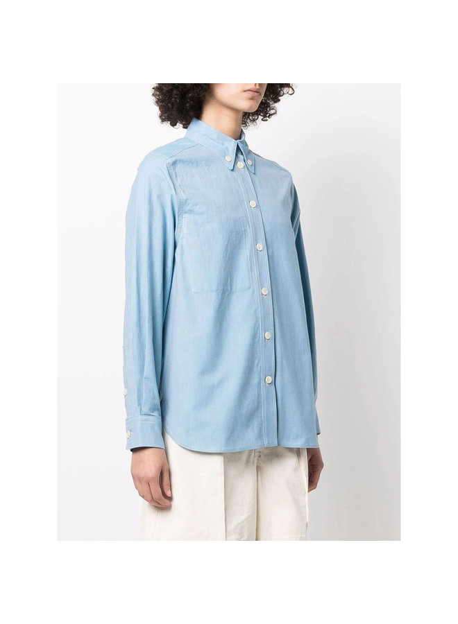 Long Sleeve Shirt in Blue