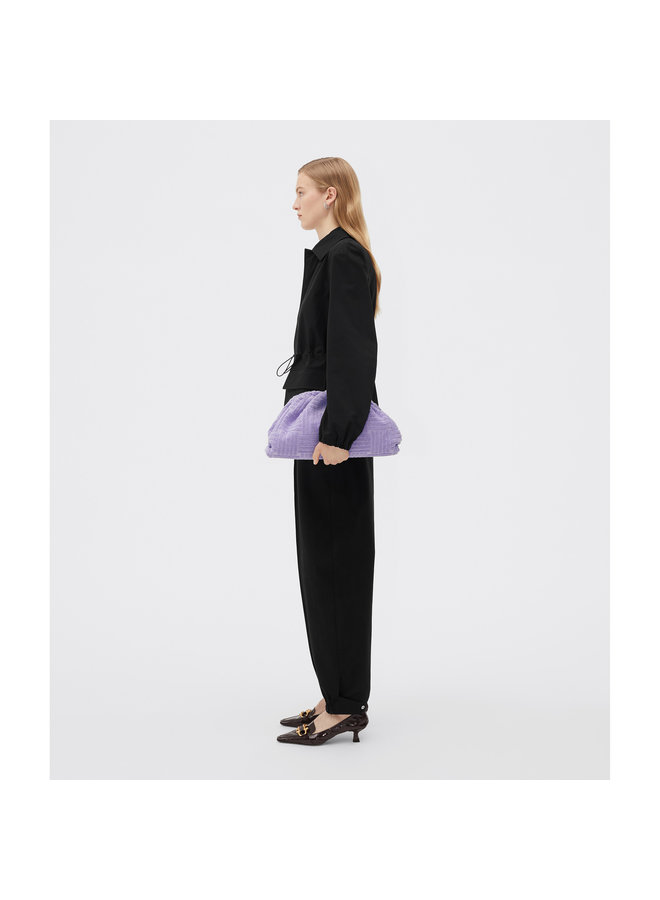 The Pouch Towel Clutch Bag in Light Purple