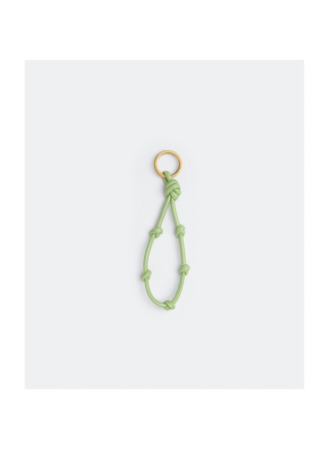 Knot Long Keyring in Pistachio