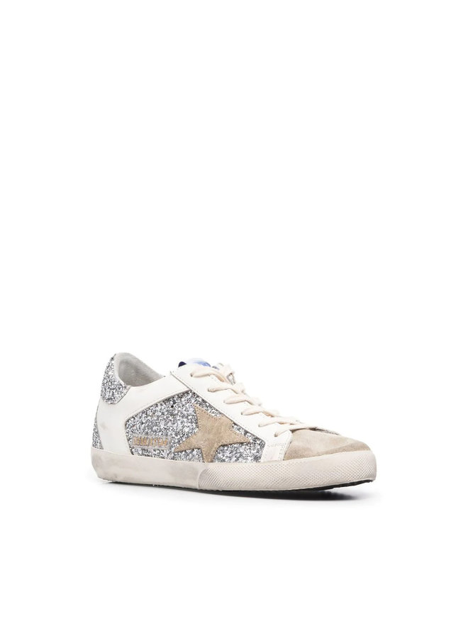 Superstar Low Top Sneakers in Silver