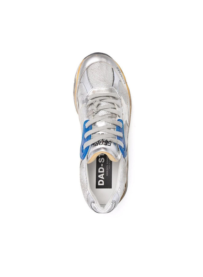 Dad Star Low Top Sneakers in Silver