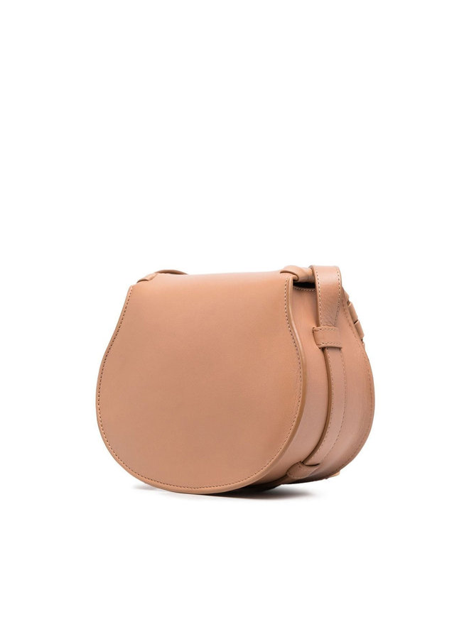 Small Marcie Crossbody Bag in Light Tan