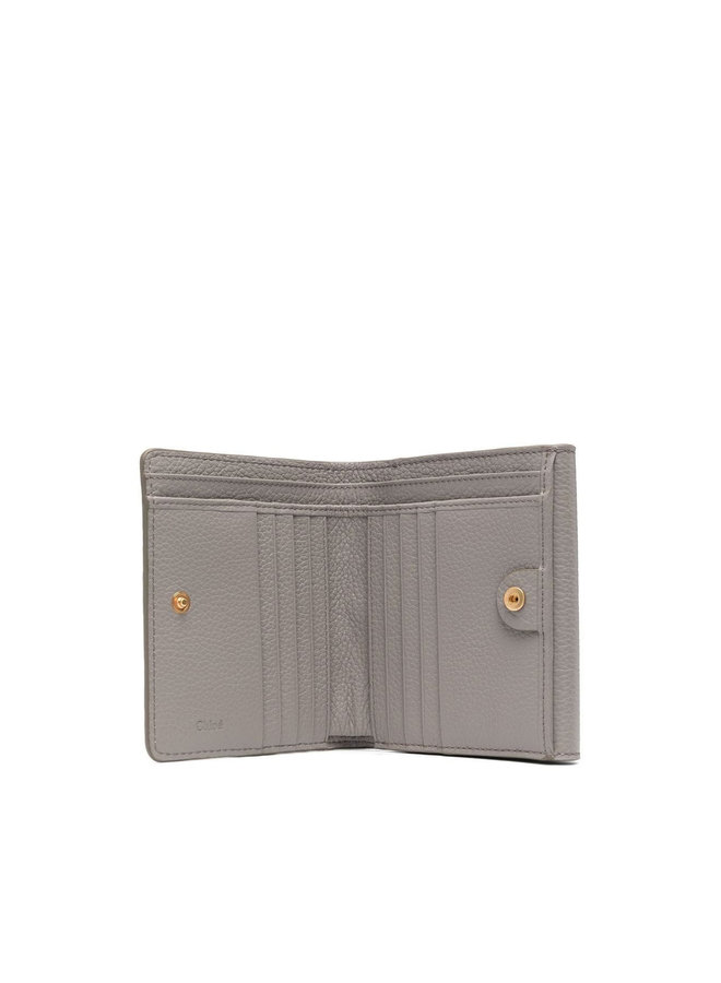 Small Marcie Flap Wallet in Cashmere Grey