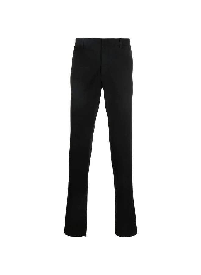 Straight Leg Chino Pants in Black