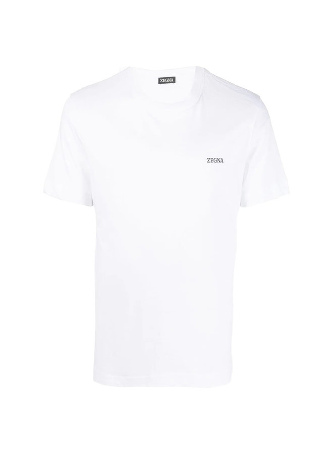 Logo Crew Neck T-Shirt in White