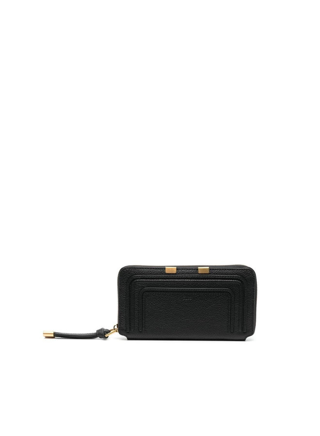 Marcie Zip Around Wallet in Black