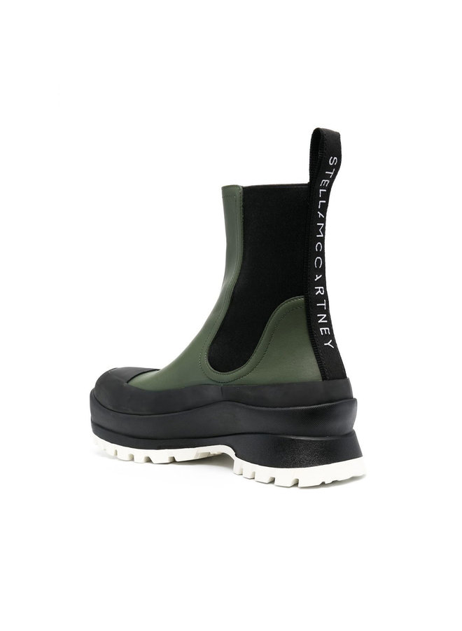 Trace Chelsea Boots in Military Green